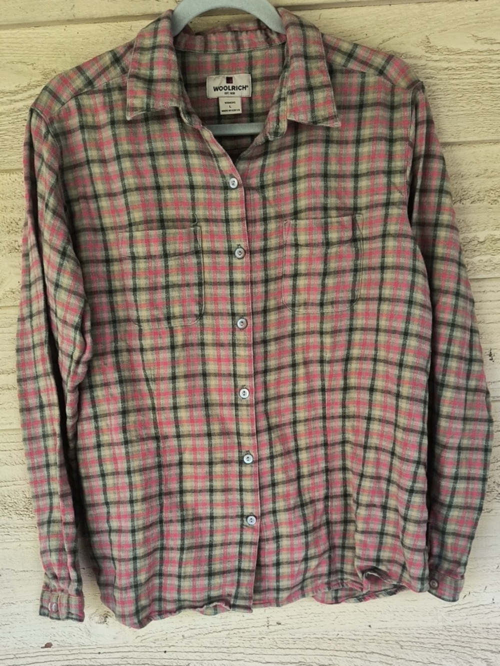 Woolrich Plaid Button-Up Shirt